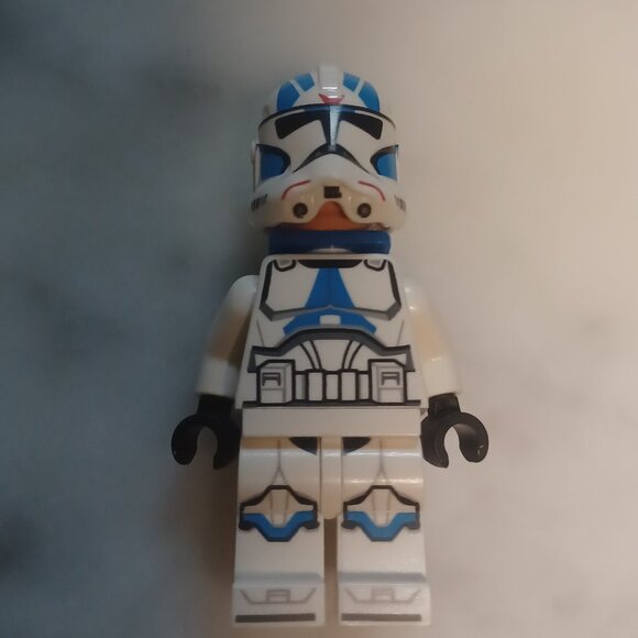 Lego Star Wars 501st Clone Jet Trooper Mini-figure No Blaster - Picture 1 of 3